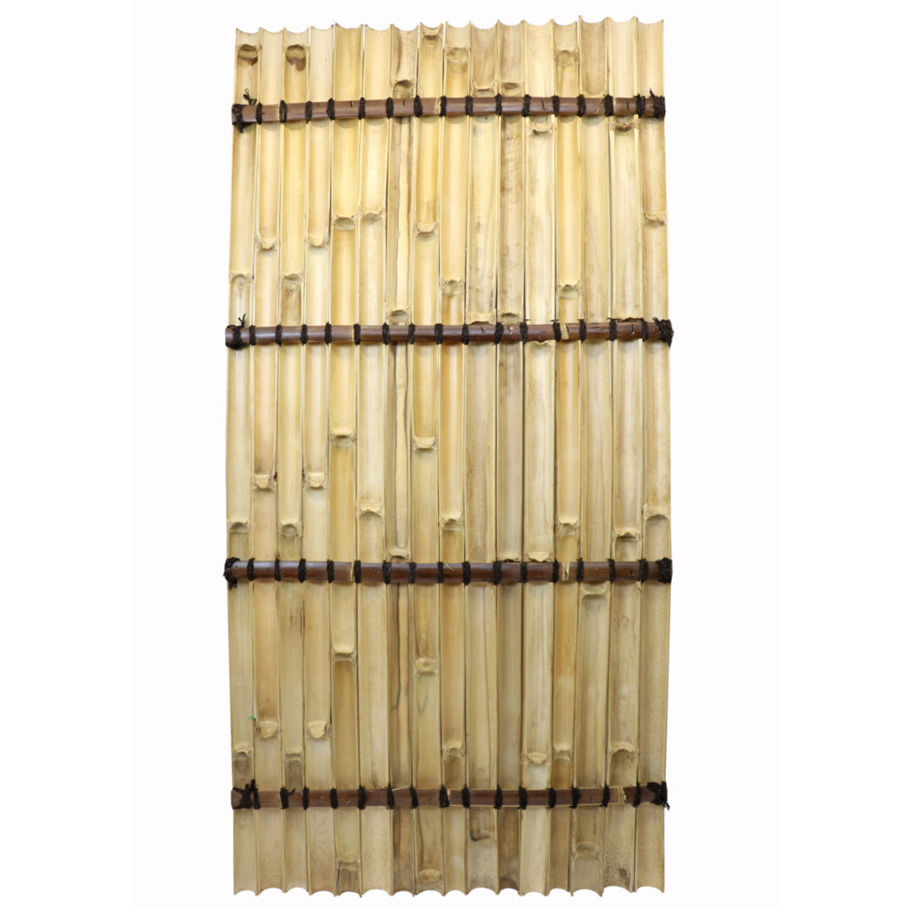 Tali Bamboo Fence Panel (Half Round) | UK Bamboo